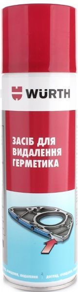 Засіб WURTH для видалення герметика та клею світло-жовтий 300 мл