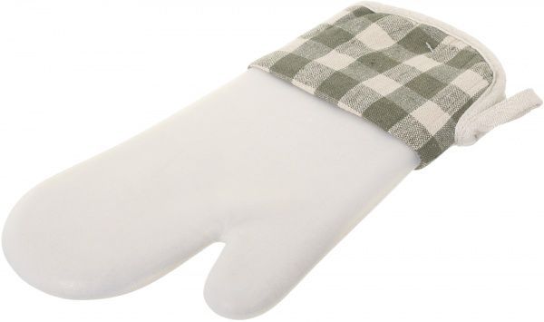 Силиконовая прихватка Green check 18x30 см зеленый UP! (Underprice) 