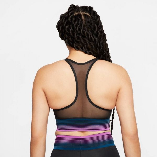 Бра Nike SWOOSH MESH BRA NP PAD CJ0711-010 XS чорний