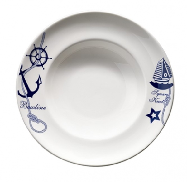 Тарілка для пасти 27 см T690 GRM 27 CK Navy Bonna