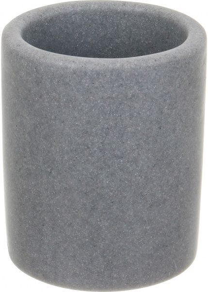 Йоржик для унітаза Luna raimond чорний із сірою колбою