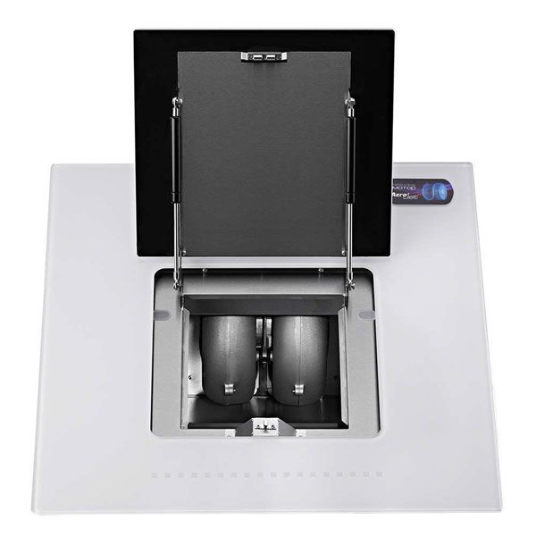 Вытяжка Pyramida HES 30 D white/AJ R 60 см