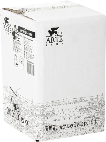 Настольная лампа декоративная Arte Lamp Kids 1x40 Вт E14 белый A5165LT-1WH 