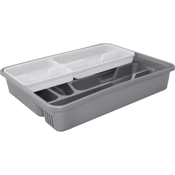 Лоток для столових приборів Алеана зі вставкою