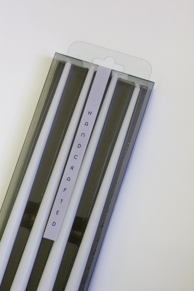 Набір свічок coconuts flakes 45 см 4 шт.