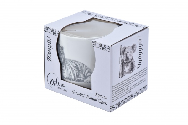 Чашка Graphics Bengal Tiger 450 мл Color A0520-450-2 Astera