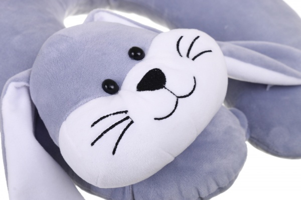 Подушка Зайчик 33 см фіолетовий Гулівер Країна 