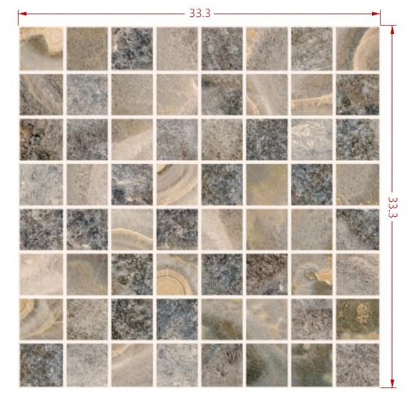 Плитка El Molino Бора Бора Мікс 33,3x33,3