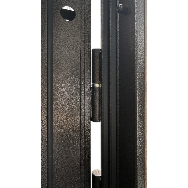 Двері вхідні Двері БЦ Хортиця (Спил Дерева) мідь антик 2050x960 мм праві