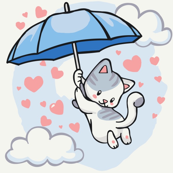 Картина по номерам Котик летает 15567-AC 30х30 см ArtCraft 