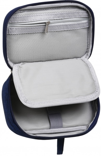 Органайзер для цифрових аксесуарів, комплектуючих 18.5х11.5х4.5 cм синій RH532n 