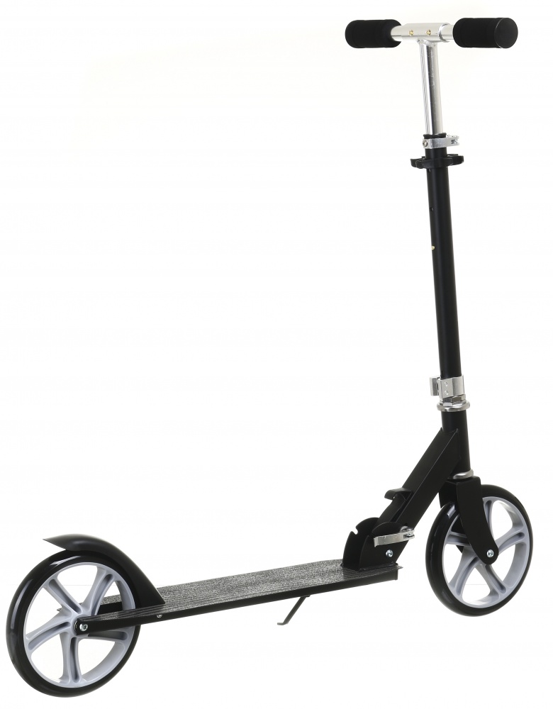 Самокат Shantou 78x35,5x85-95 см черный SC712