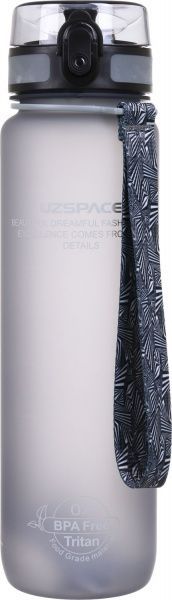 Пляшка для води City 1000 мл сіра Uzspace