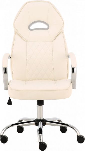 Кресло GT Racer X-2740AB Chrome белый 