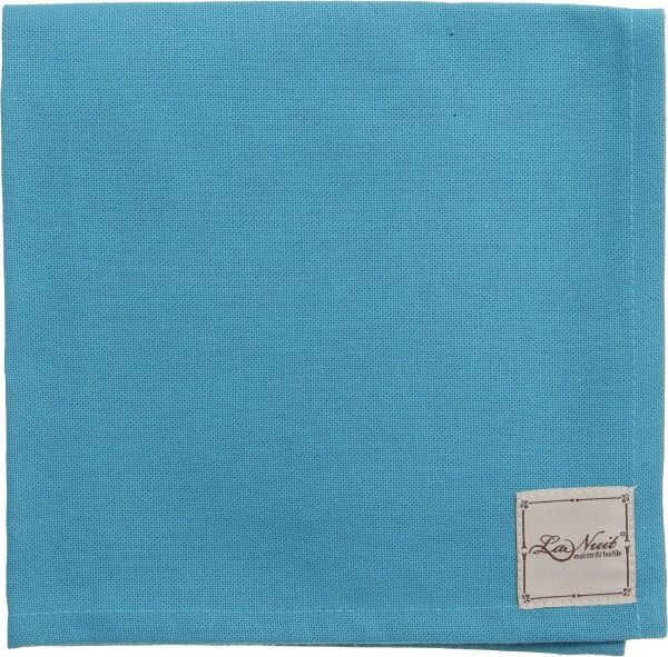 Серветка La Nuit Яскравість 40x40 см бірюзовий 