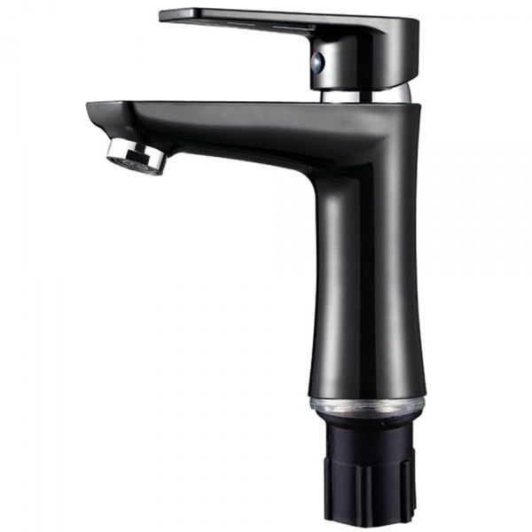 Змішувач для умивальника PLAMIX Oscar-001 Black PM0024