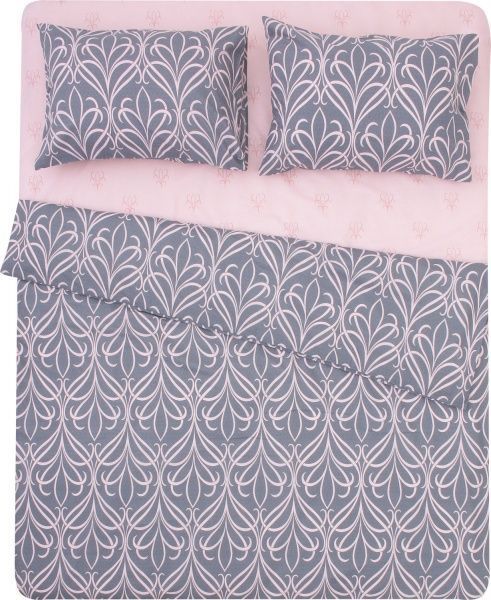 Комплект постельного белья Limoges 2 серо-розовый UP! (Underprice) 