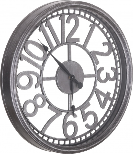 Часы настенные Shell (XYX 10952) 50x50x6 см серый