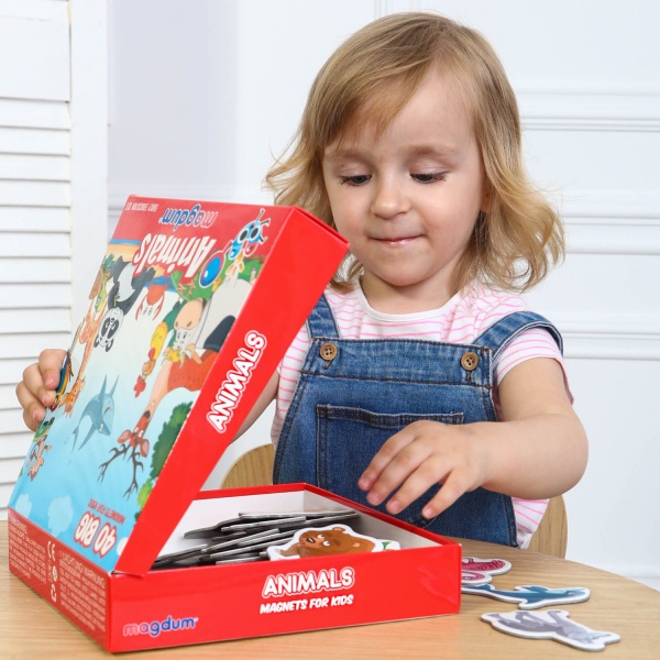 Набор магнитов Magdum Животные ML4031-16 EN