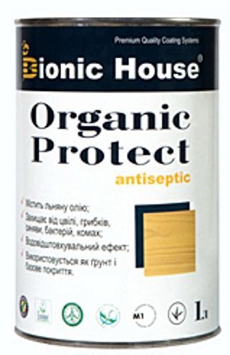 Ґрунтовка Bionic House захисна з вмістом лляної олії мат 1 л