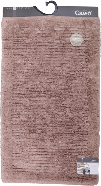 Килимок для ванної 60x100 см пісочний Cawo 