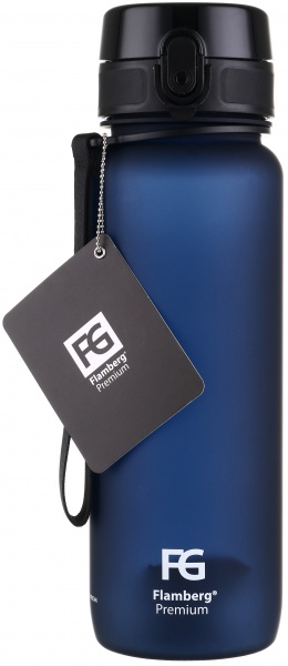 Бутылка для воды City 800 мл синяя Flamberg Premium