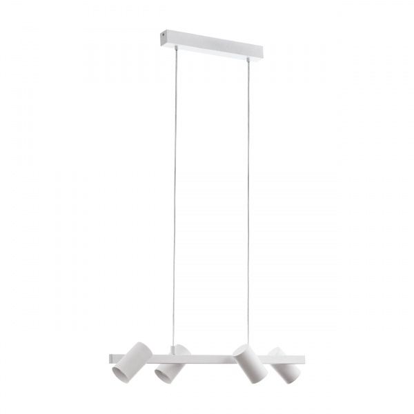 Светильник подвесной Eglo Гатуэла 4x25 Вт E14 белый/никель 98686 