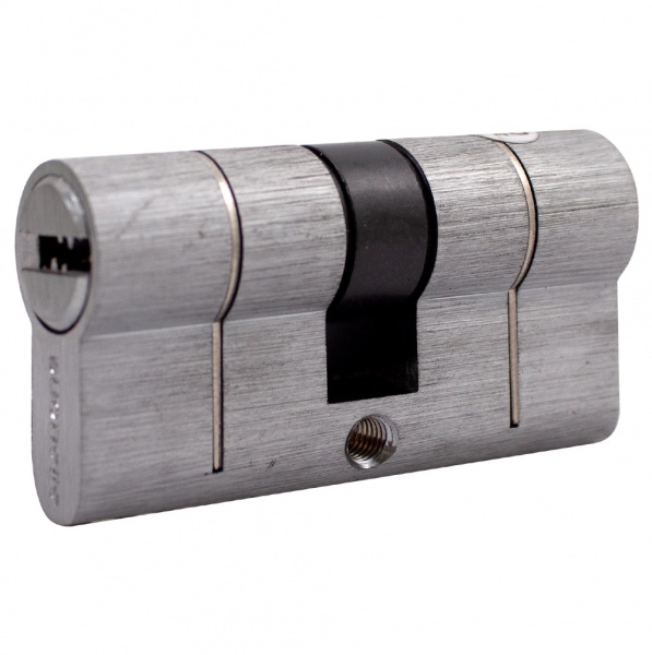 Цилиндр Buonelle 59066 30x30 ключ-ключ 60 мм матовый хром