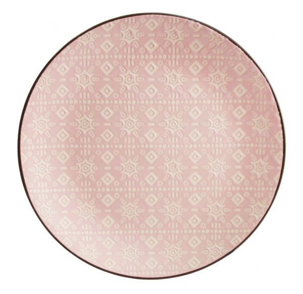 Тарілка десертна Engrave Pink 19 см A0470-HP22-S Astera