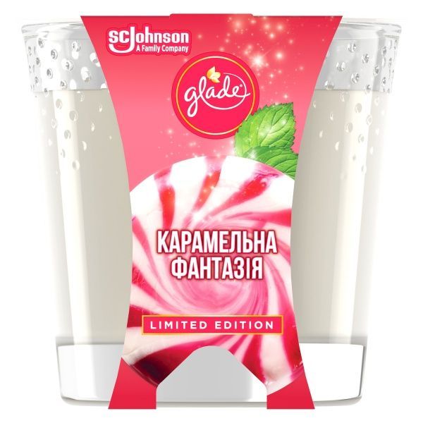 Свеча ароматическая Glade Карамельная фантазия