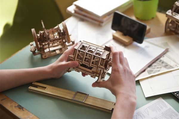 Деревянный 3D-конструктор UGEARS Счетчик