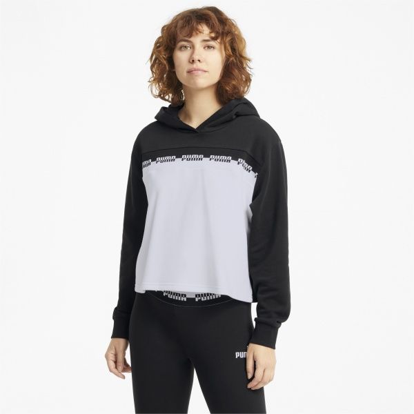 Джемпер Puma Amplified Cropped Hoodie 58590901 р. M чорний