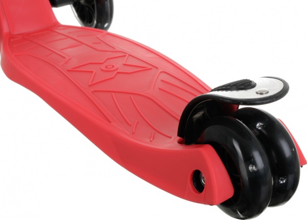 Самокат MaxxPro kids детский черный LS306/maxi/red 