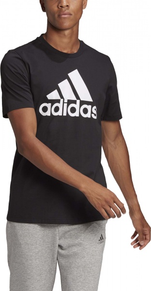 Футболка Adidas M BL SJ T GK9120 р.3XL чорний