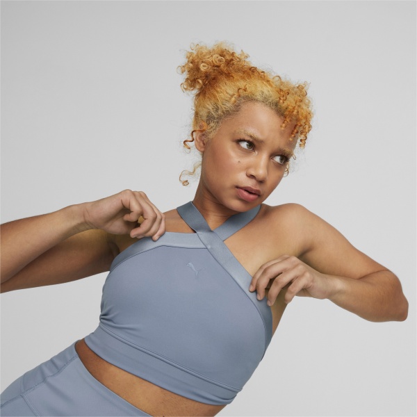 Бра Puma FLAWLESS SCULPT MID-IMPACT LONGLINE BRA 52314018 р.S блакитний