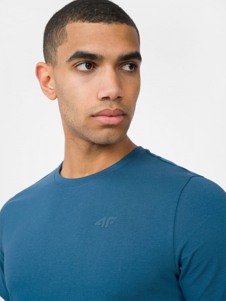 Футболка 4F TSHIRT 4FSS23TTSHM1047-32S р.S синій