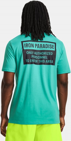 Футболка Under Armour UA PJT ROCK LC BRAHMA SS 1379839-369 р.L зеленый