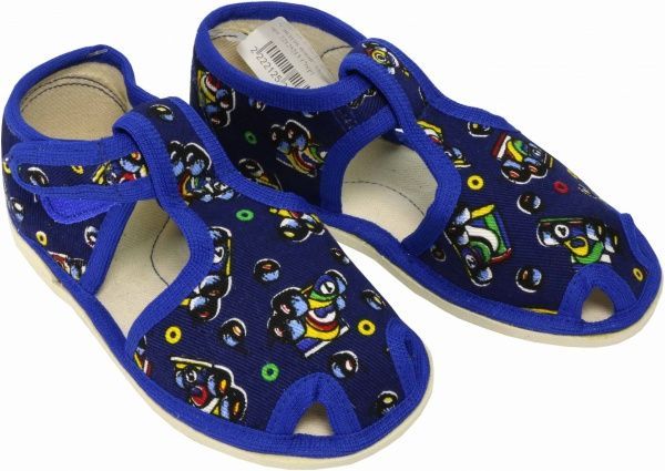 Тапочки для мальчиков Экотапок Сандалик новый синие 1085 р. 28