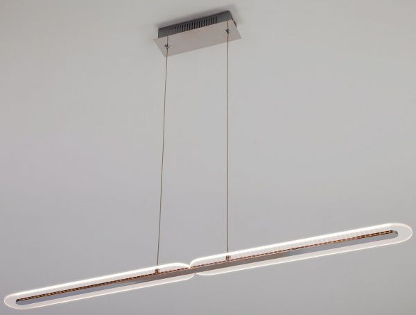 Люстра светодиодная Strotskis Alamo 21 Вт хром 90073/2 