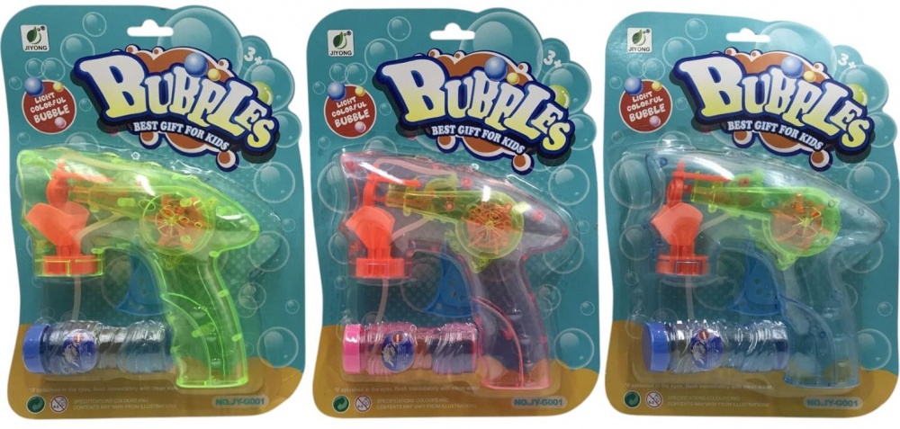 Набор мыльных пузырей MERX Limited бластер + жидкость 55 мл MX0457415