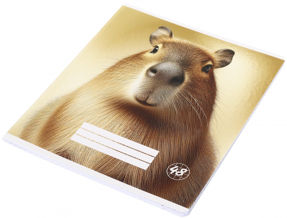 Тетрадь школьная Capybara_25 48 листов в клеточку Nota Bene