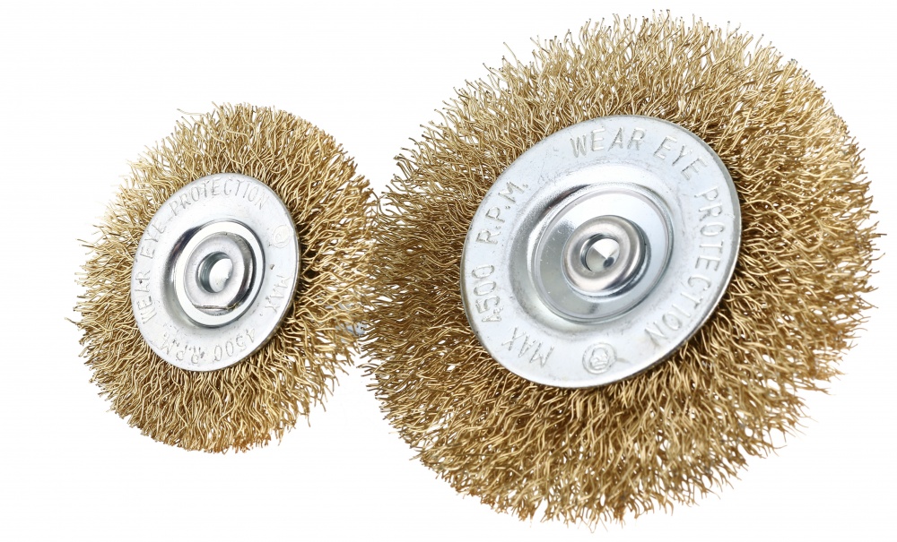 Набор щеток 5 шт. из рифленой проволоки со стержнем 1/4 Compass