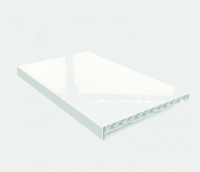 Подоконник Brilliant® 6000х400х20 мм белый суперглянец 