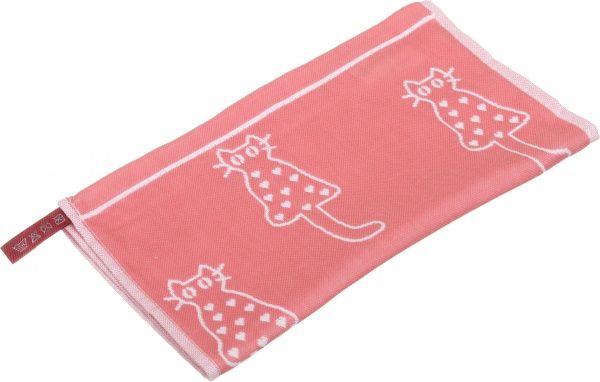 Рушник Котик 27x50 см помаранчевий 