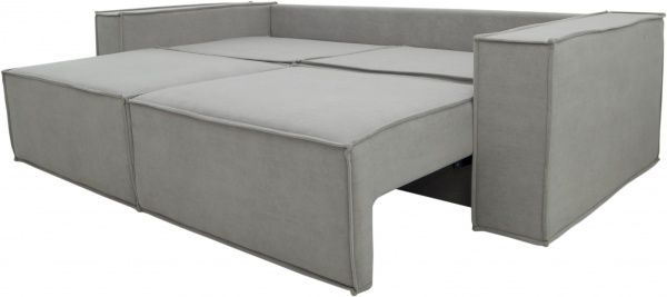 Диван прямой Кедр Торонто серый 2470x1090x850 мм