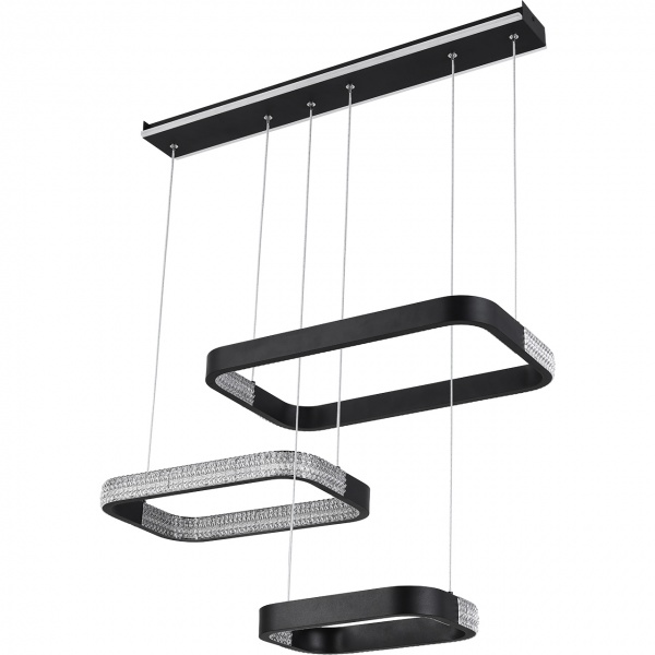 Светильник светодиодный Hopfen с пультом ДУ 135 Вт черный 3000-6000 К SCHWARZ 135 SP BK 