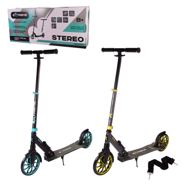 Самокат Extreme Motion STEREO в ассортименте SC21017 