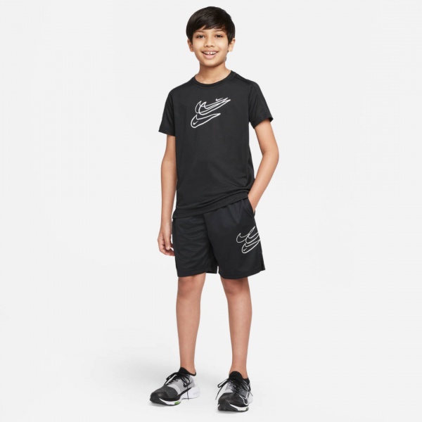 Шорти Nike B NK DF SHORT COLLECTION HBR DM8532-010 р. M чорний