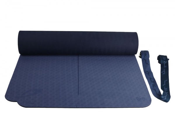 Килимок для фітнесу Energetics Free Yoga Mat 1.0 420630-904527 1720х610х6 мм синій