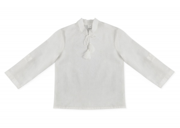 Вышиванка для мальчиков WP Merchandise р.140 белый FWPVNBWTEM23WT140 